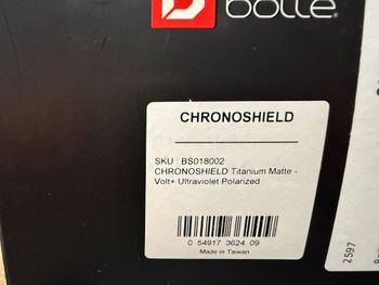 Used bolle Chronoshield Titanium Matte bike — image 4 of 4