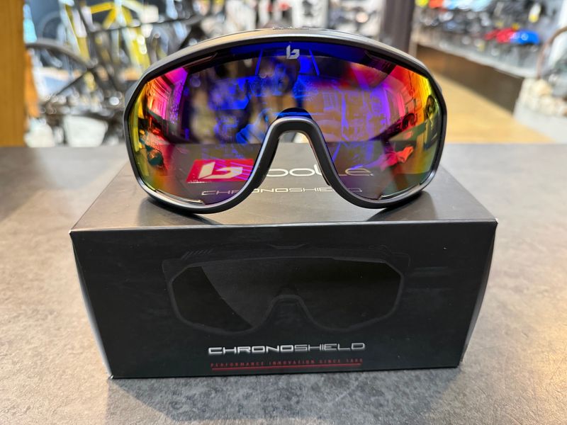 Used bolle Chronoshield Titanium Matte Cycling Accessories