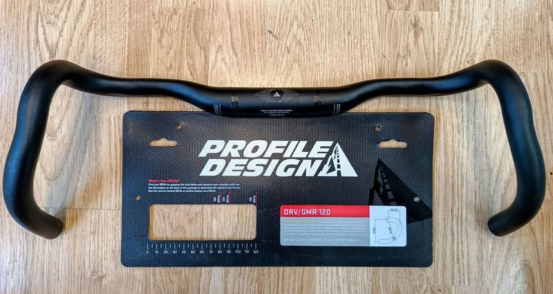Used Profile Design DRV/GMR 120mm Drop Bar 42cm 2024 Cockpit