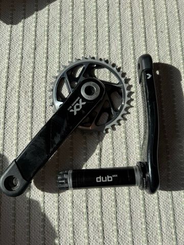 Käytetty Sram XX SL 2024 Drivetrain & Pedals
