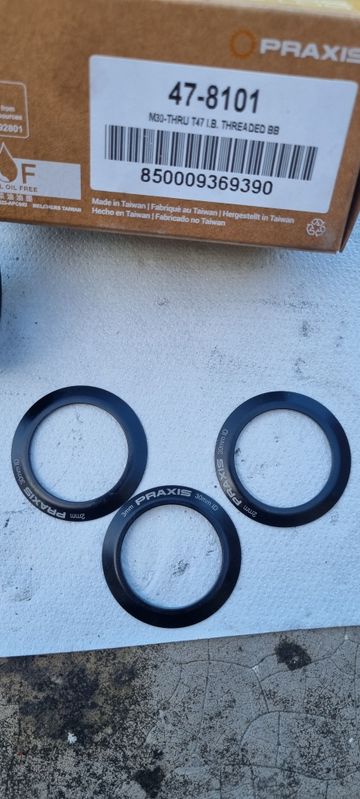 Brugt Praxis Works M30 T47 Bottom Bracket 2025 bike — billede 4 af 5