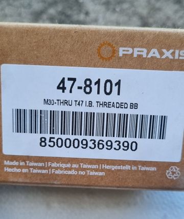 Brugt Praxis Works M30 T47 Bottom Bracket 2025 bike — billede 3 af 5