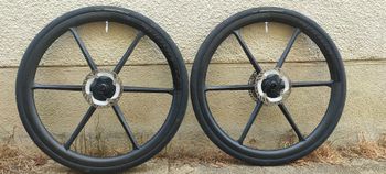 Used S1neo Roues carbone Graal 6 rayons 700 Route/Gravel + pneus Continental + disques Ultegra + cassette SRAM 2025 bike