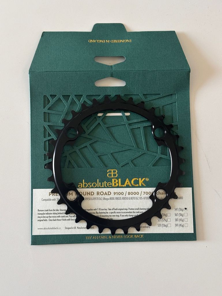 Absoluteblack Chainrings 50-34 2025