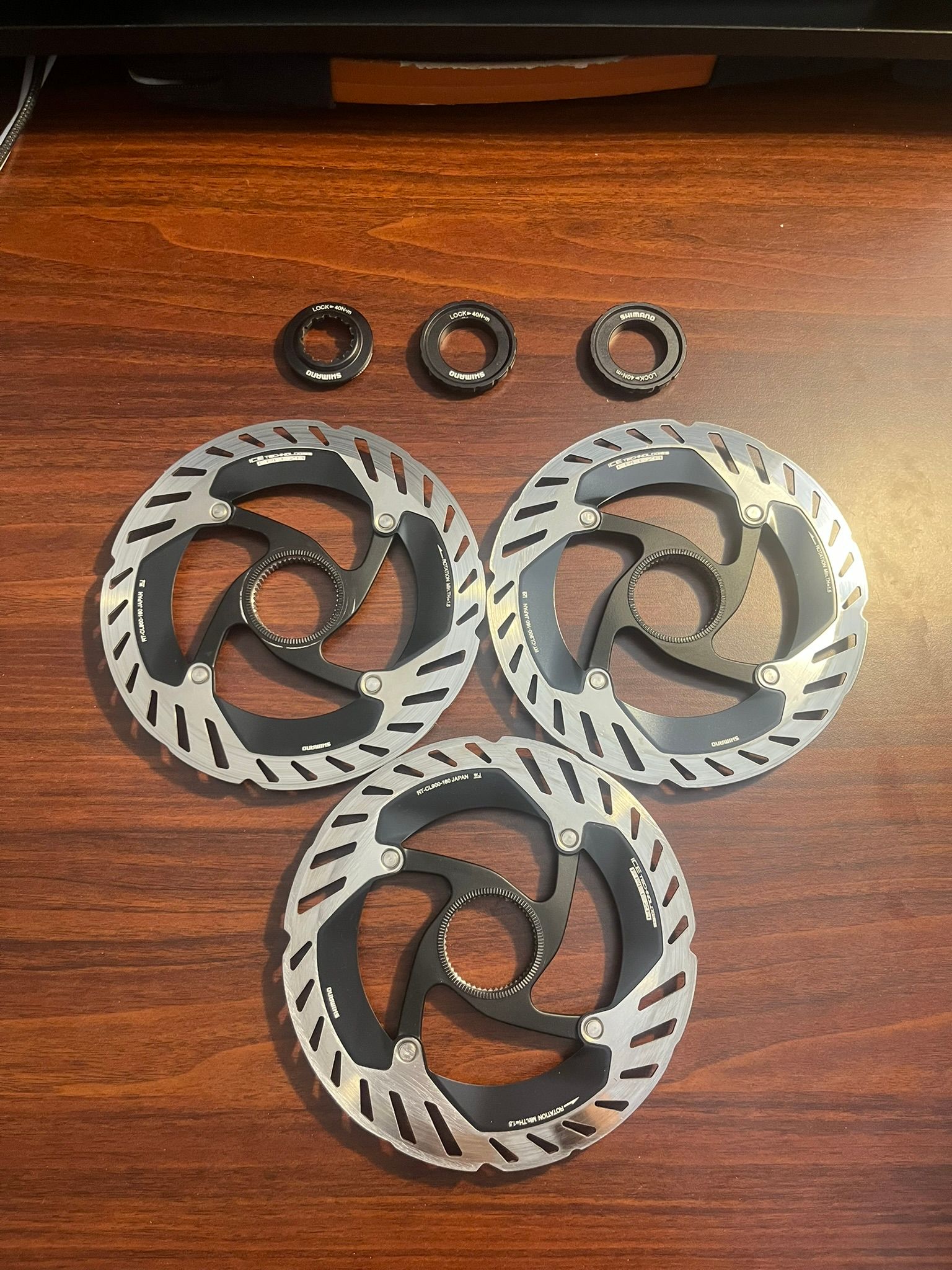 Shimano Dura-Ace RT-CL900 160mm x3