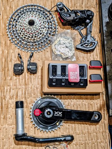 Sram XX-SL T-TYPE Powermeter 175mm 34dts 2026 Drivetrain & Pedals usato