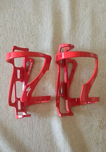 Used Specialized 2 Portabidones Cage Rojos Cycling Accessories