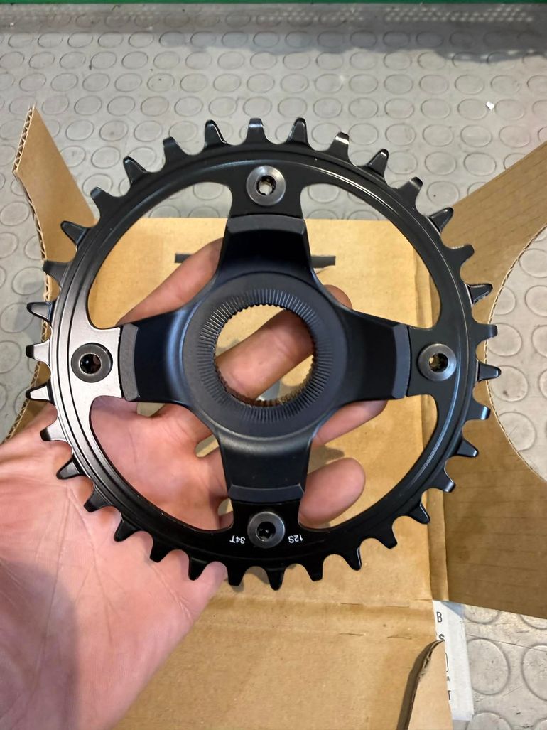 Used Shimano CHAINRING. 34T. 1x12S. SM-CRE80-12-B bike — image 10 of 10