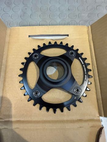 Used Shimano CHAINRING. 34T. 1x12S. SM-CRE80-12-B bike — image 8 of 10
