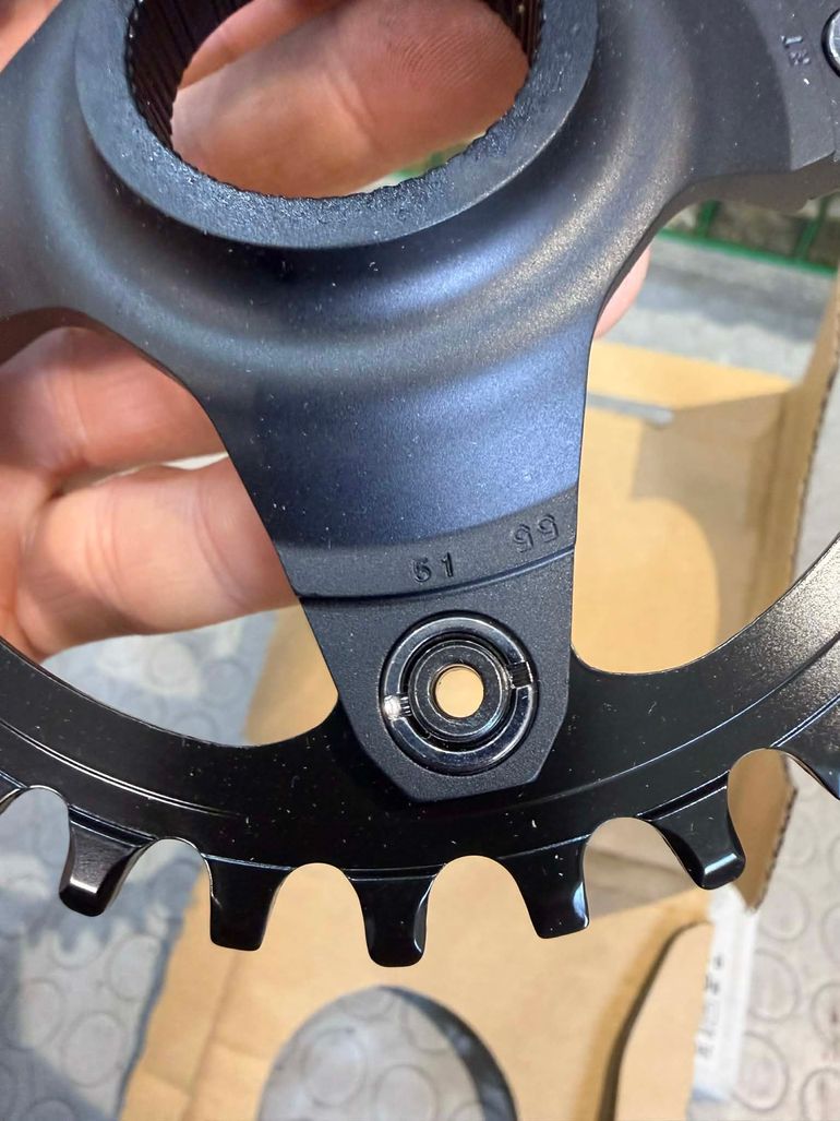 Used Shimano CHAINRING. 34T. 10/11S. SM-CRE80-B bike — image 6 of 9