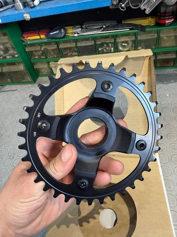 Used Shimano CHAINRING. 36T. 1x12S. SM-CRE70-12-B Drivetrain & Pedals
