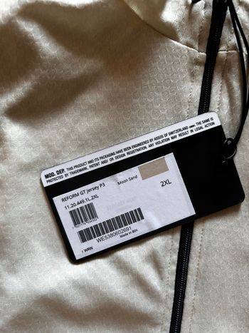 Used Assos REFORM GT Jersey P3 Moon Sand 2XL 2026 bike — image 3 of 5