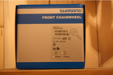 Used Shimano Deore 2x11 Crankset Drivetrain & Pedals
