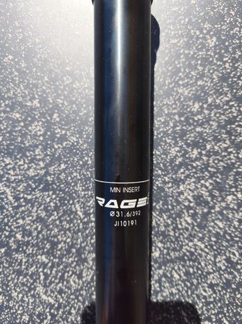 Used Kind Shock Rage-I 31,6mm 125mm bike — image 6 of 6