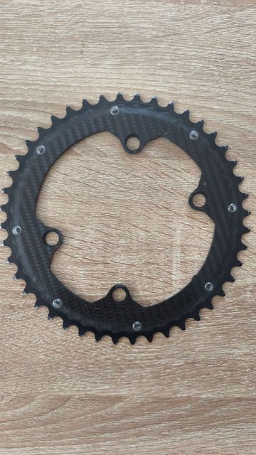 Used Carbon-Ti X-CarboRing Plateau 39T 130mm Drivetrain & Pedals