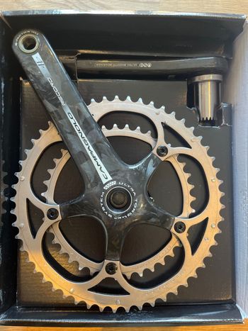 Campagnolo, Record Ultra Torque Crankset 56/39 175mm