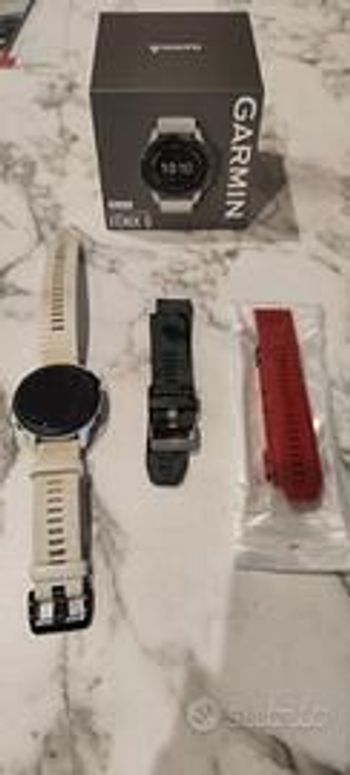 Garmin, Fenix 6 Pro Solar Titanium 47mm