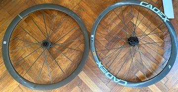 Cadex Max 40 Front and Max 36 Rear Disc Wheelset Wheels usato
