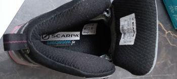 Used Scarpa Maverick Mid GTX Grey/Red bike — image 7 of 8