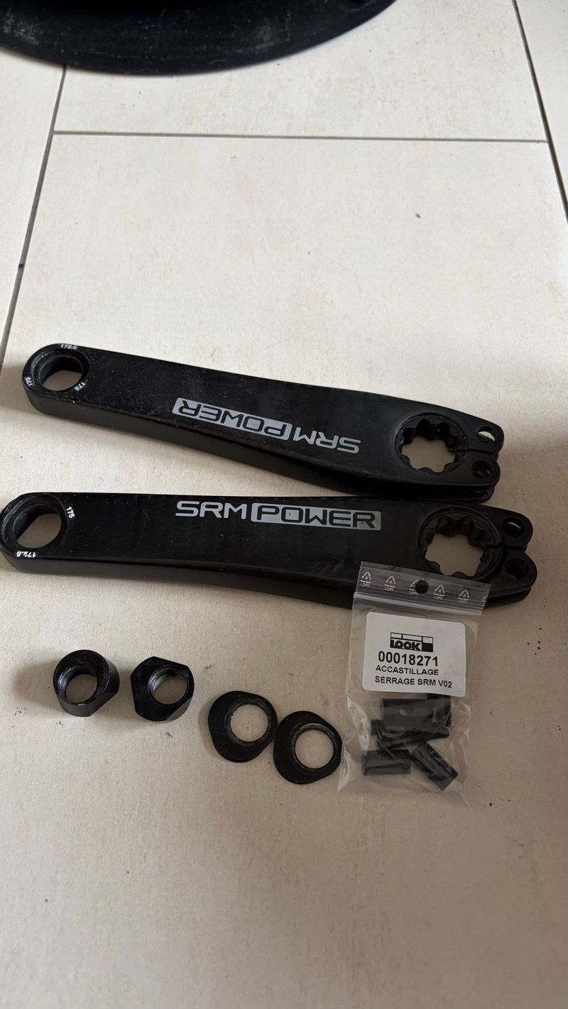 Used SRM Origin Look Carbon Cranks 170-172-175mm 2024 Drivetrain & Pedals