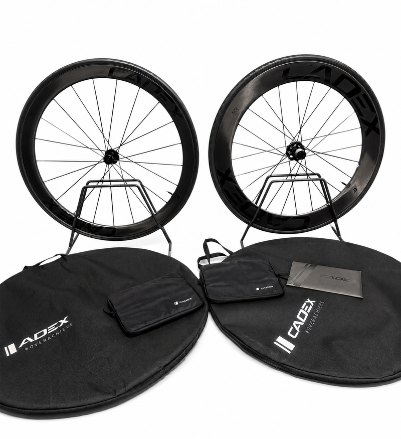 Used Cadex 65 tubolar Wheels