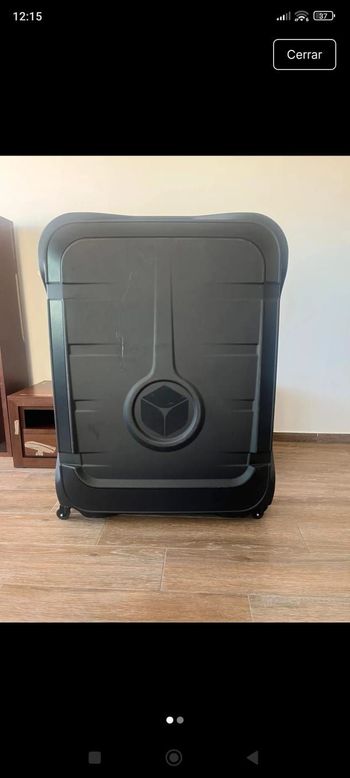 Santa Cruz, Bike Case negro texturado