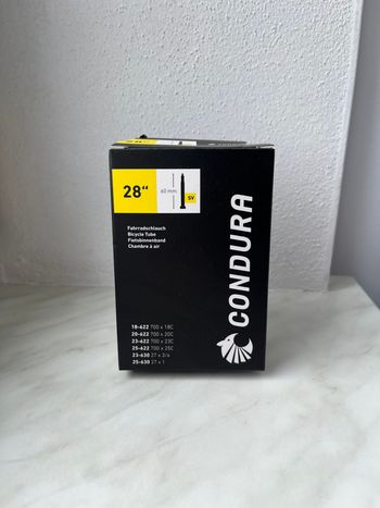Cordura, Inner Tube 28" SV60 18/25-622/630 Black