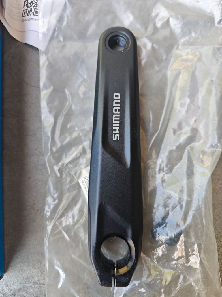 Used Shimano FC-EM600L left crank 2023 bike — image 2 of 2