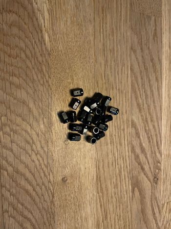 Used unbranded Carbon spokes incl. nipples 2025 bike — image 2 of 2