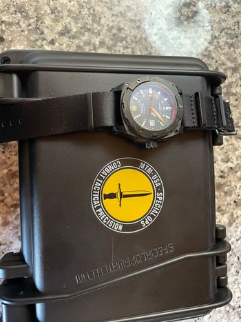 Used MTM Black Patriot Chronograph Watch 2020 bike — image 4 of 5