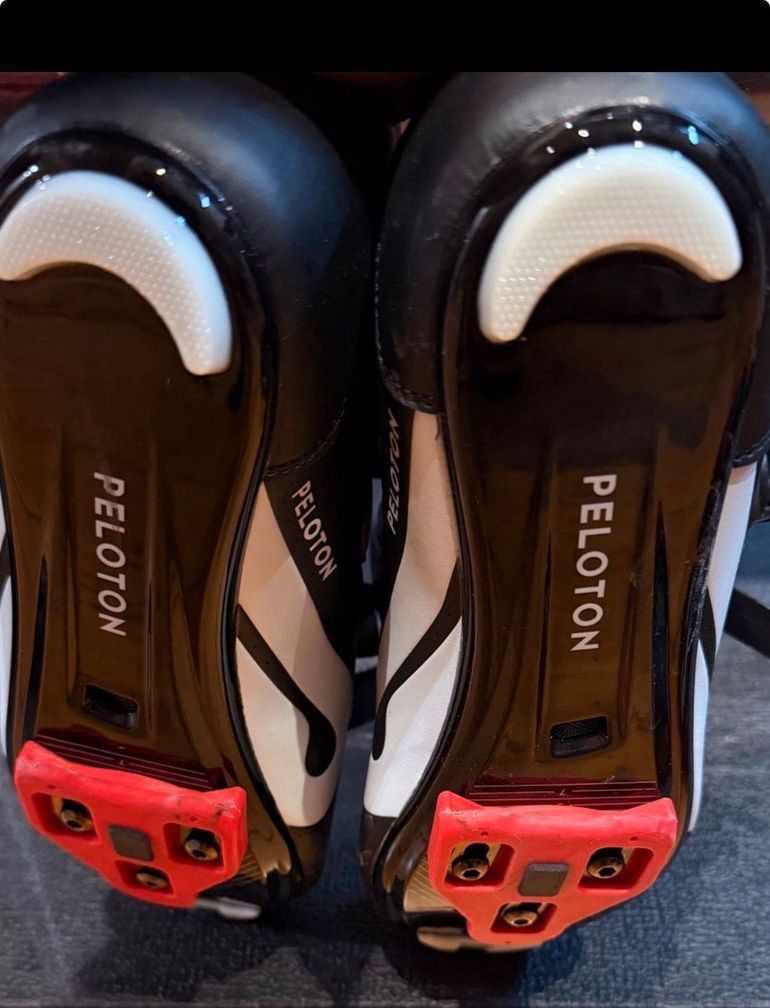 Used Peloton Cycling Shoes 2024 bike — image 1 of 4