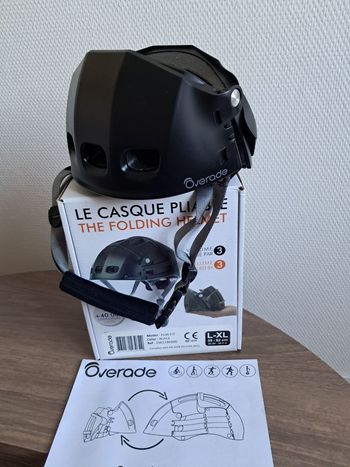 Used overade Plixi FIT Folding Helmet bike — image 2 of 6