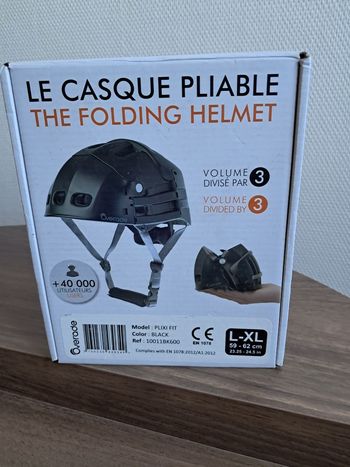 Used overade Plixi FIT Folding Helmet bike — image 6 of 6