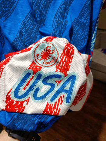 Used Castelli Vintage USA Cycling Jersey – Made in Italy 1992 bike — image 6 of 9