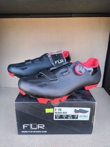 Used FRL F-70 Black/Red M250 n 41 2025 Cycling Shoes