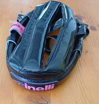 Used Cinelli In Pelle Nero Lucido Danese Scritte Viola bike — image 4 of 9