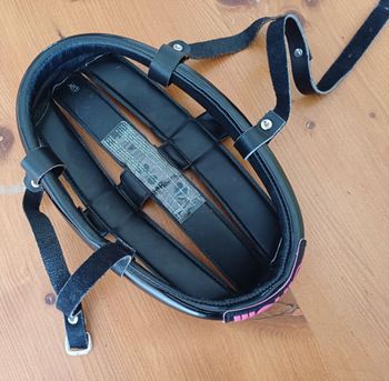 Used Cinelli In Pelle Nero Lucido Danese Scritte Viola bike — image 8 of 9