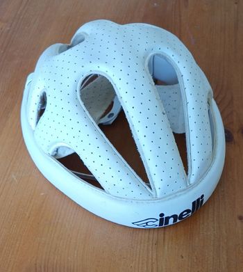 Used Cinelli Casco In Pelle Bianco Circonferenza 60 cm bike — image 2 of 8