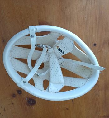 Used Cinelli Casco In Pelle Bianco Circonferenza 60 cm bike — image 3 of 8