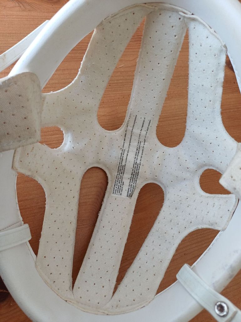 Used Cinelli Casco In Pelle Bianco Circonferenza 60 cm bike — image 6 of 8