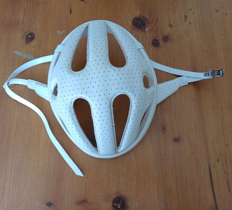 Used Cinelli Casco In Pelle Bianco Circonferenza 60 cm bike — image 8 of 8
