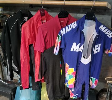 Brugt Santini Castelli Pedaled Giacca invernale e antivento, maglia e salopette Cycling Clothing