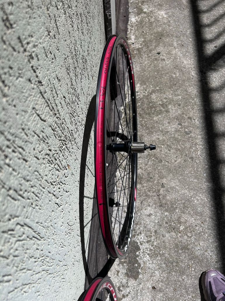Used Fulcrum Racing 7 Wheels with Campagnolo 10v Freehub 2010 bike — image 2 of 6