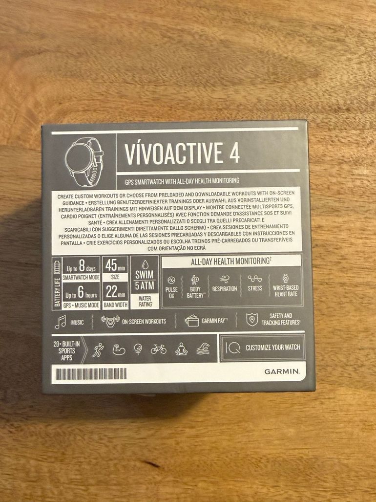 Used Garmin Vivoactive 4 bike — image 3 of 6