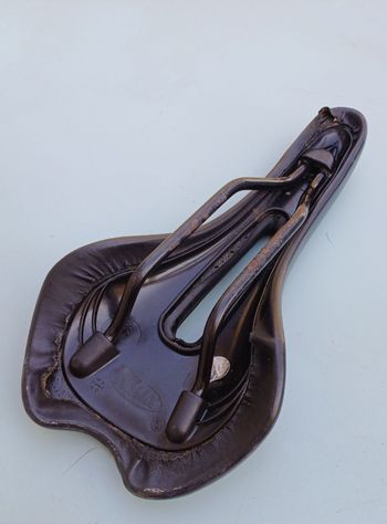 Used Selle Italia Antiprostatite In pelle Nera bici corsa bike — image 6 of 8