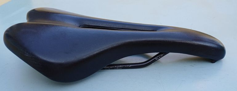 Used Selle Italia Antiprostatite In pelle Nera bici corsa bike — image 4 of 8