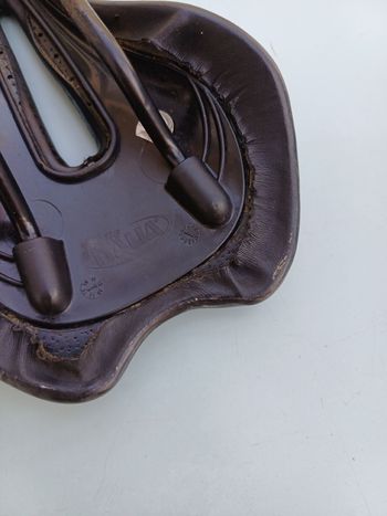 Used Selle Italia Antiprostatite In pelle Nera bici corsa bike — image 7 of 8