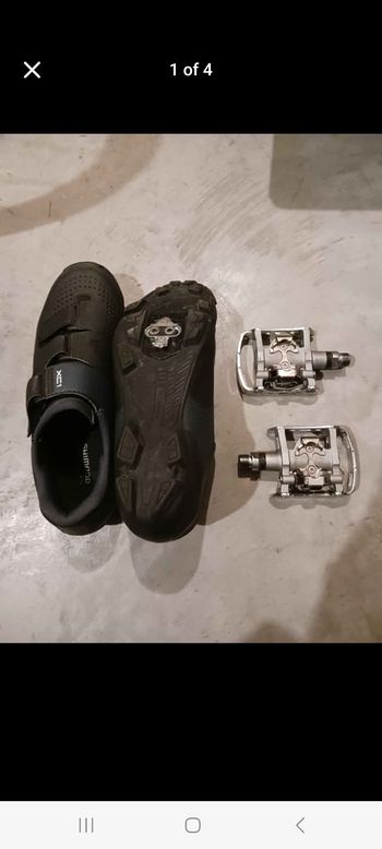 Shimano, Biking Shoes and Pedals
