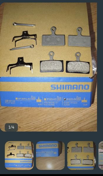 Shimano, G05S Resin XT SLX DEORE Brake Pads