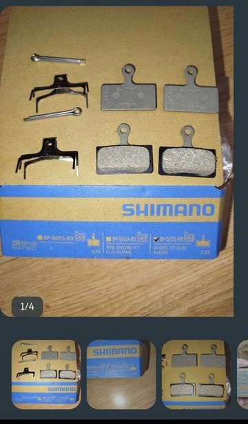 Shimano G05S Resin XT SLX DEORE Brake Pads 2025 Brakes usato